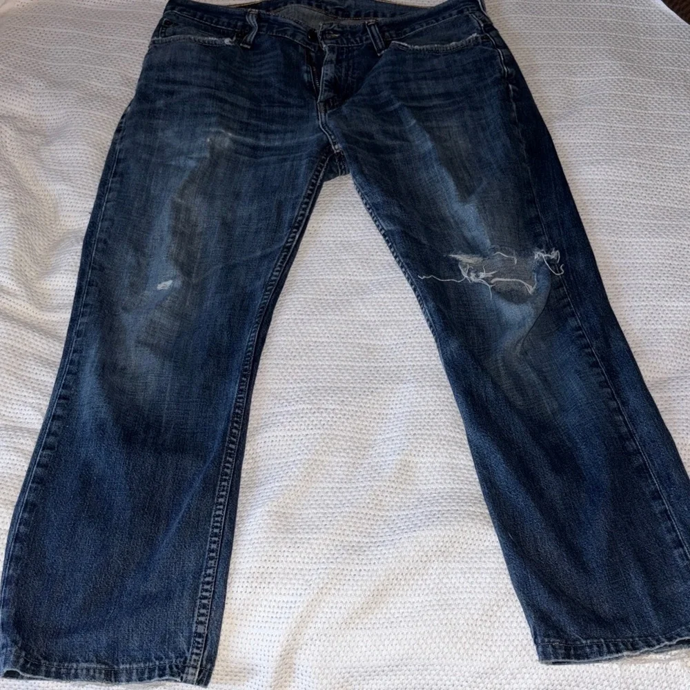 514 Levi's Men's Dark Indigo Straight Jeans